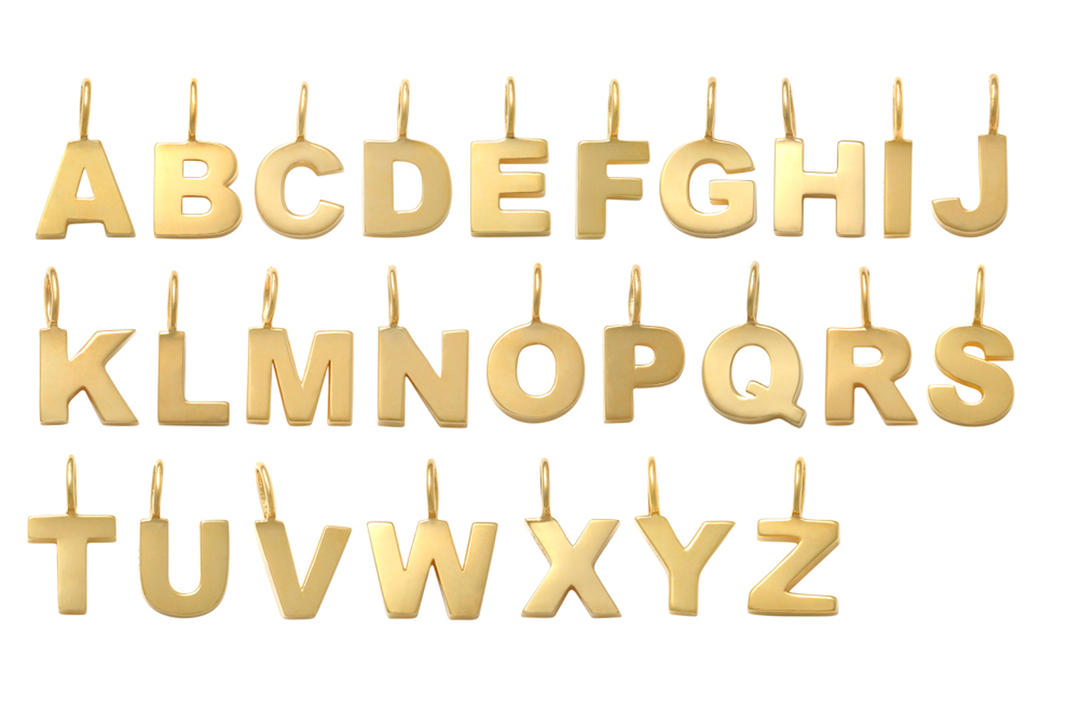 Buchstabenanhänger